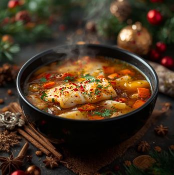 Zupa - Rybna pikantna z pulpecikami