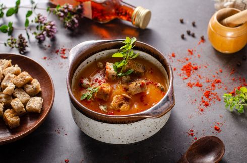 Zupa - Rybna pikantna z pulpecikami